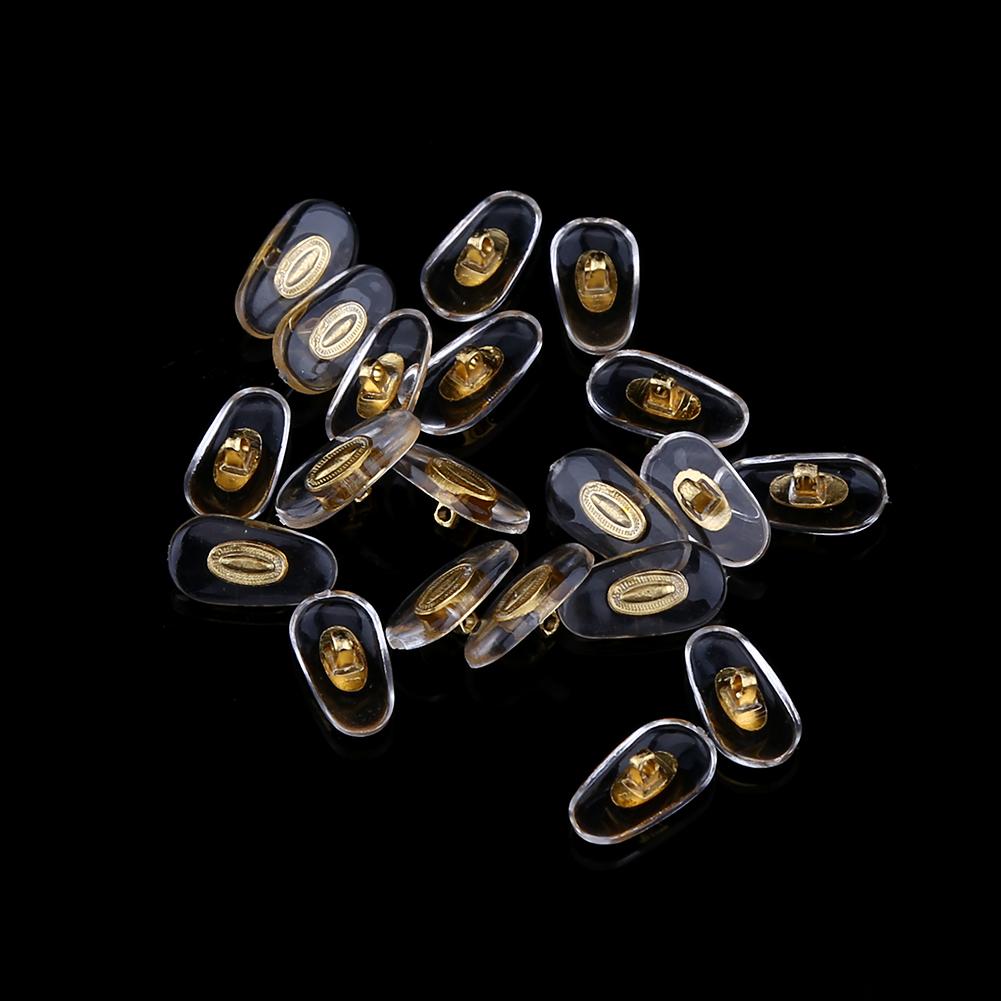 300pcs 15 values Silicone Nose Pads Eyeglasses Screw On Glasses Soft Accessories Repair Tool