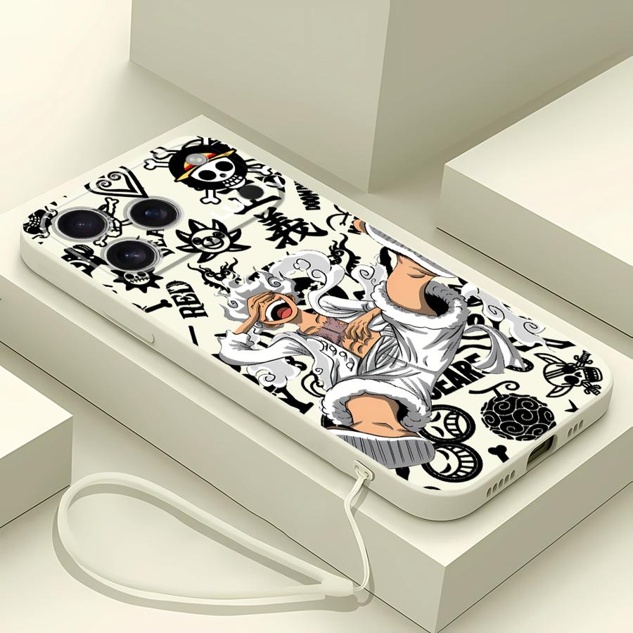 One Pieces Anime Case for Apple iPhone 17 Pro Max 7 8 13 Mini XS XR 12 Plus 15 Air 16 11 Phone Cover