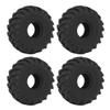 4PCS 1.0in Wheel Rubber Tires Anti Slip Better Grip RC Rubber Tyre for AXIAL SCX24 124 RC Crawler