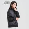 SNOWFLYING Women's Stand-Collar Goose Down Puffer Jacket