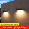 Solar Waterproof Wall Lamps for Garden, Villa, Courtyard, Balcony, and Fence Lighting