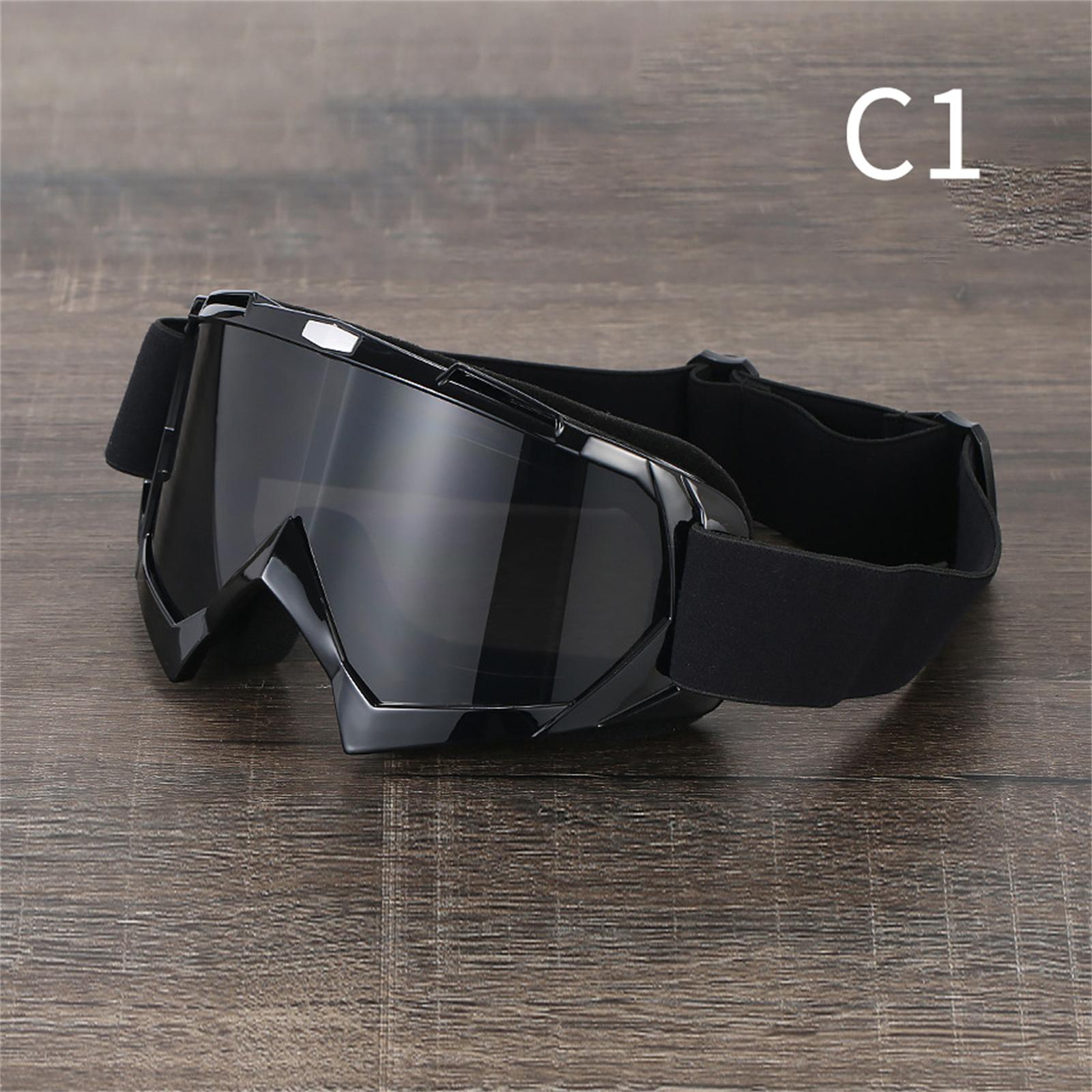 Cycling Goggles Protective Glasses Motorcycle Glasses Outdoor Sports Windproof Dustproof Eye Glasses Ski Snowboard Goggle