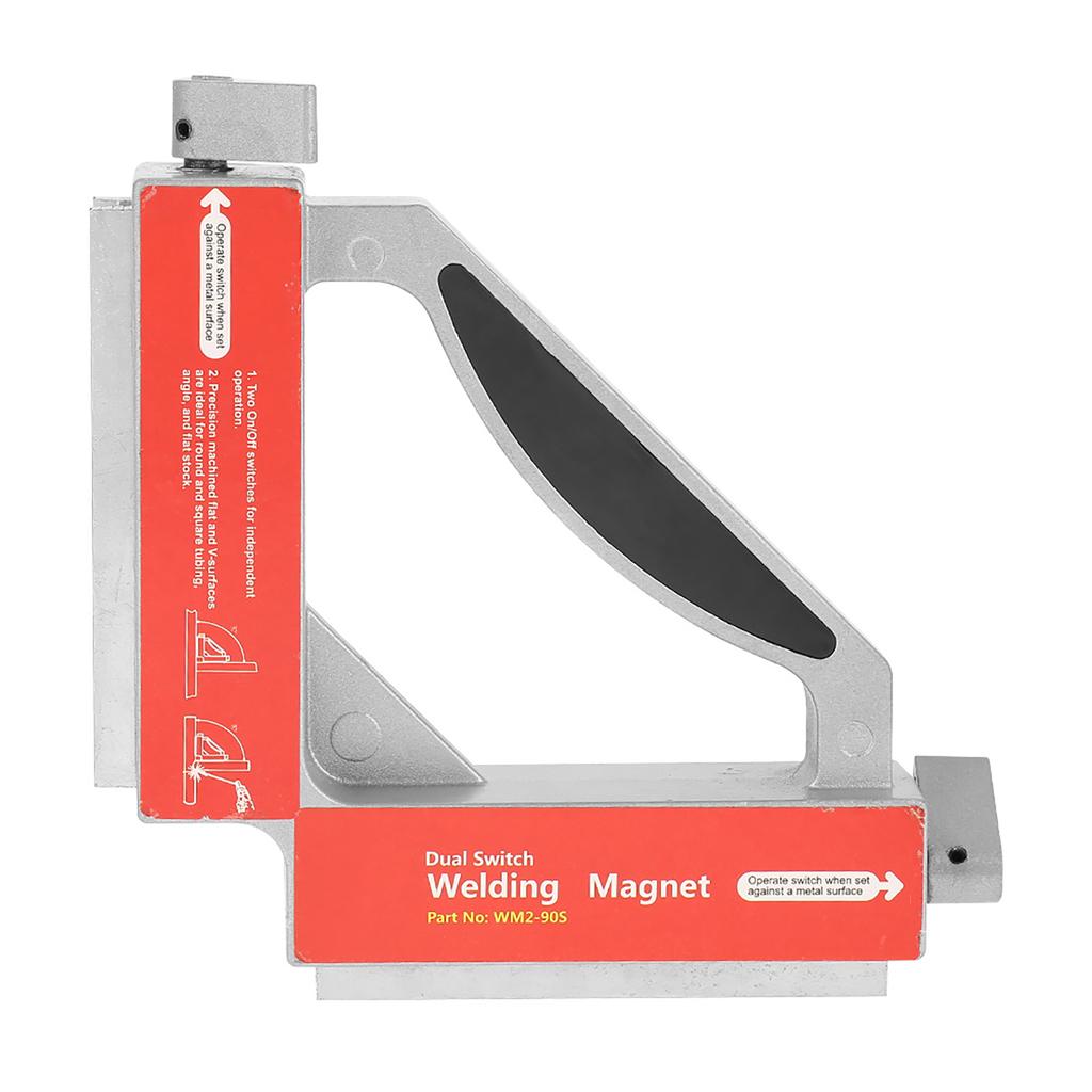 Dubbelbrytare 90 graders magnetisk svetsfixtur Stark magnetisk svetsjigg-hållare