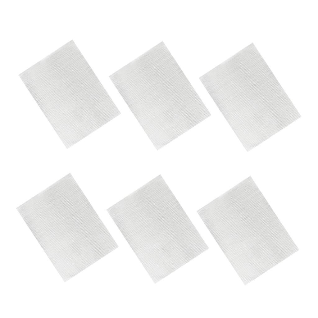 DONFAMDS 6pcs Car Bumper Repair Welding Grid Welding Mesh Fabric Car Accessories Auto Bumper