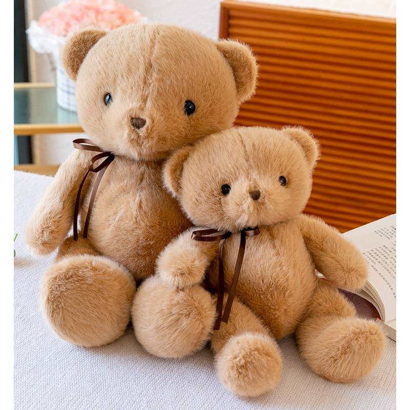 Plush Ted Bear Toy Cute Cartoon Girl Children Sleeping Throw Pillow Holiday Doll