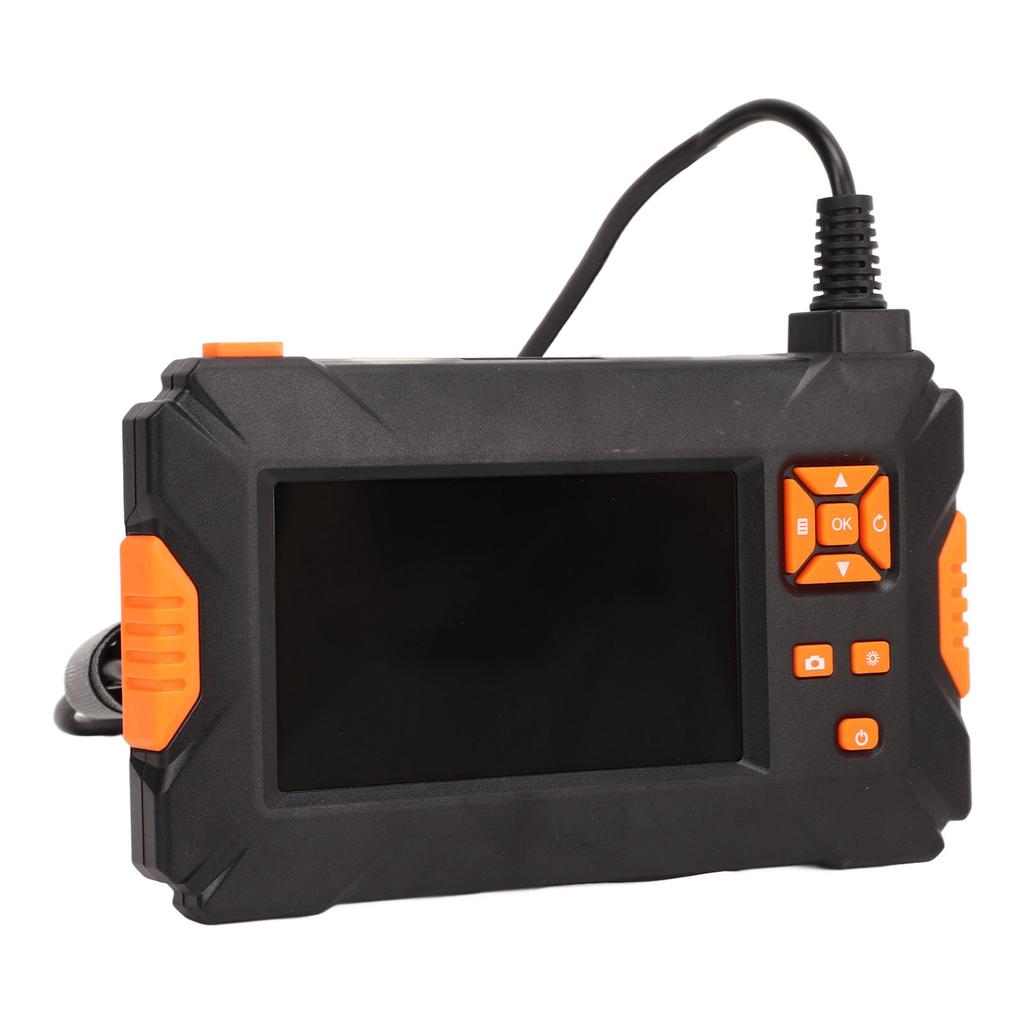 Endoscope Camera 4.3in LCD Display 5m Cable 360 degrees  Rotation 3.9mm Lens Borescope for Maintenance