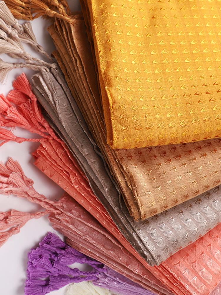 New Summer Women Silk Scarf Solid Shawl Hijab Femme Musulman Mujer Bandana Scarve Sarong Beach Wrap Pareo Bufanda Stoles Foulard