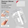 Precise Nail Stamp Kit With Interchangeable Plastic Plates And Silicone Roller For Professional Quality Results