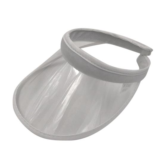 Cappello Estivo in PVC Visiera Parasole Sport All'Aria Aperta Viaggio Cappellino Traspirante Anti-UV