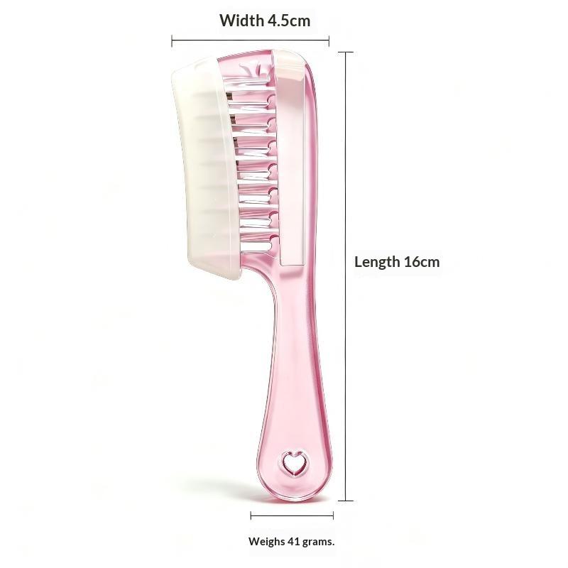 Liquid Reservoir Essential Oil Applicator Massage Comb Metal Teeth Gentle Scalp Massager for Hair Nourishing Home Salon Use