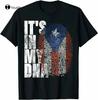 Its In My Dna Puerto Rican Gifts Hispanic Puerto Rico Flag Tshirt Tee Shirt Unisex