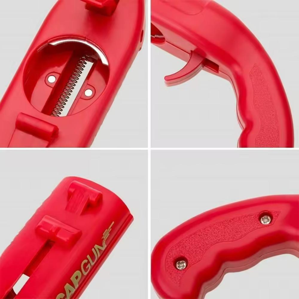 Cap Gun Bottle Opener Launcher Fun Beer Bottle Cap Shooter Multi Function Party Favor Novelty Gift For Home Bar And Outdoor Use