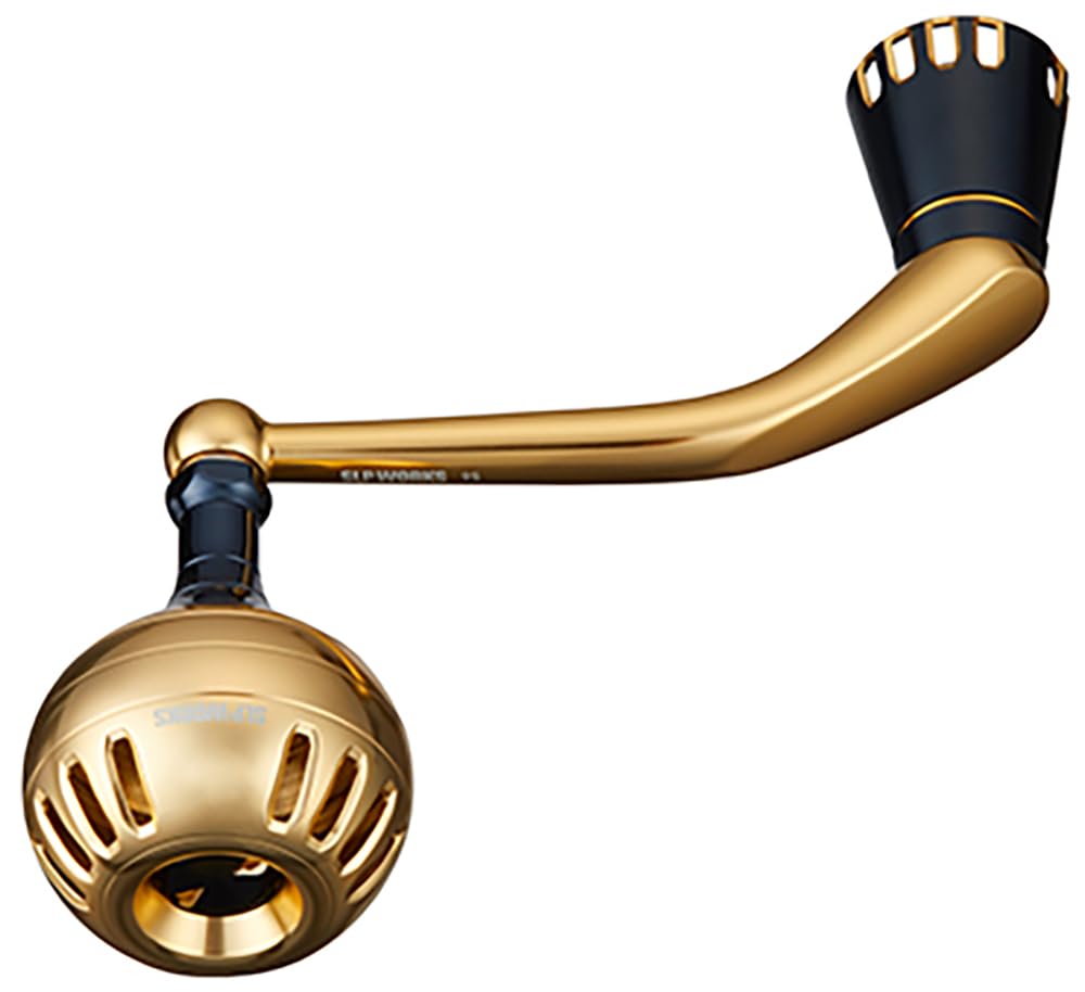 Daiwa SLP Works 25 SALTIGA 95мм Мощная Рукоятка Золотой Комплект, золотой