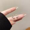 S925 Silbernadel kleine Kirschperlen Ohrstecker Damen Nische Mikro Zirkon Ohrringe Jahresohrringe