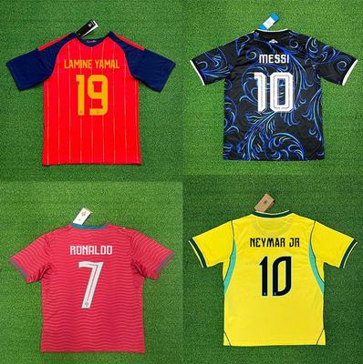 Mbappé #10 Short Sleeve Football Jersey - Brazil, England, Argentina, Spain, Portugal, France