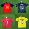 Maillot de Football Manches Courtes Mbappé #10 - Brésil, Angleterre, Argentine, Espagne, Portugal, France