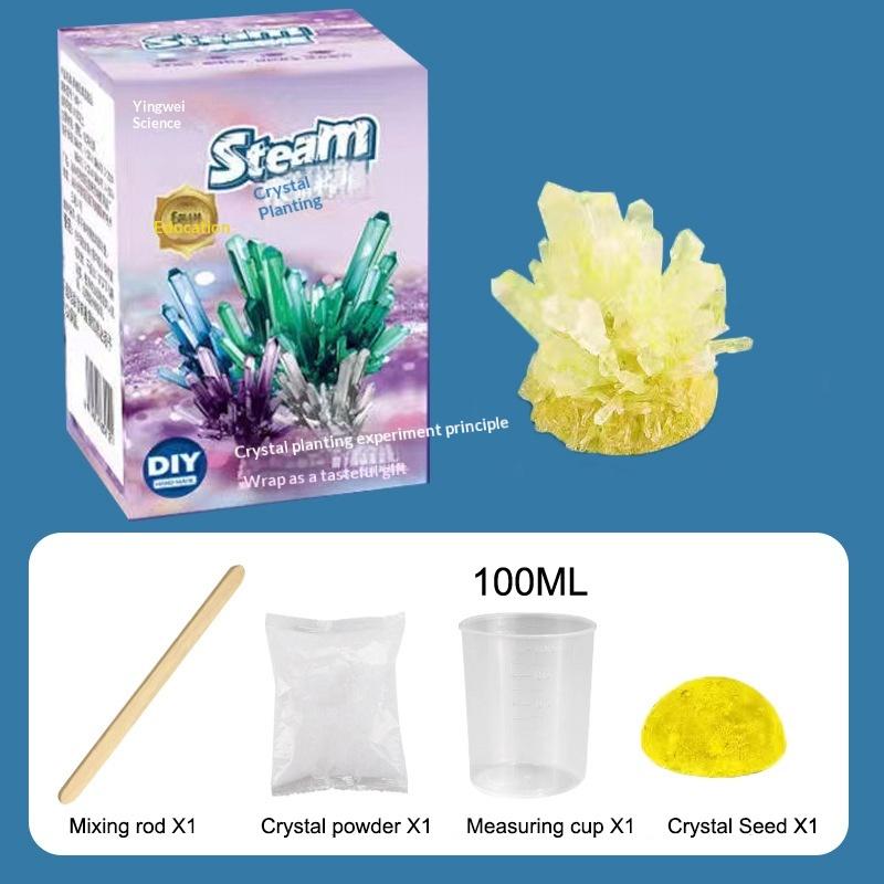 Crystal Growing Model, Science Kit, A Variety Of Colors Of Crystal Selection, Educational Toys, Gifts For Boys And Girls