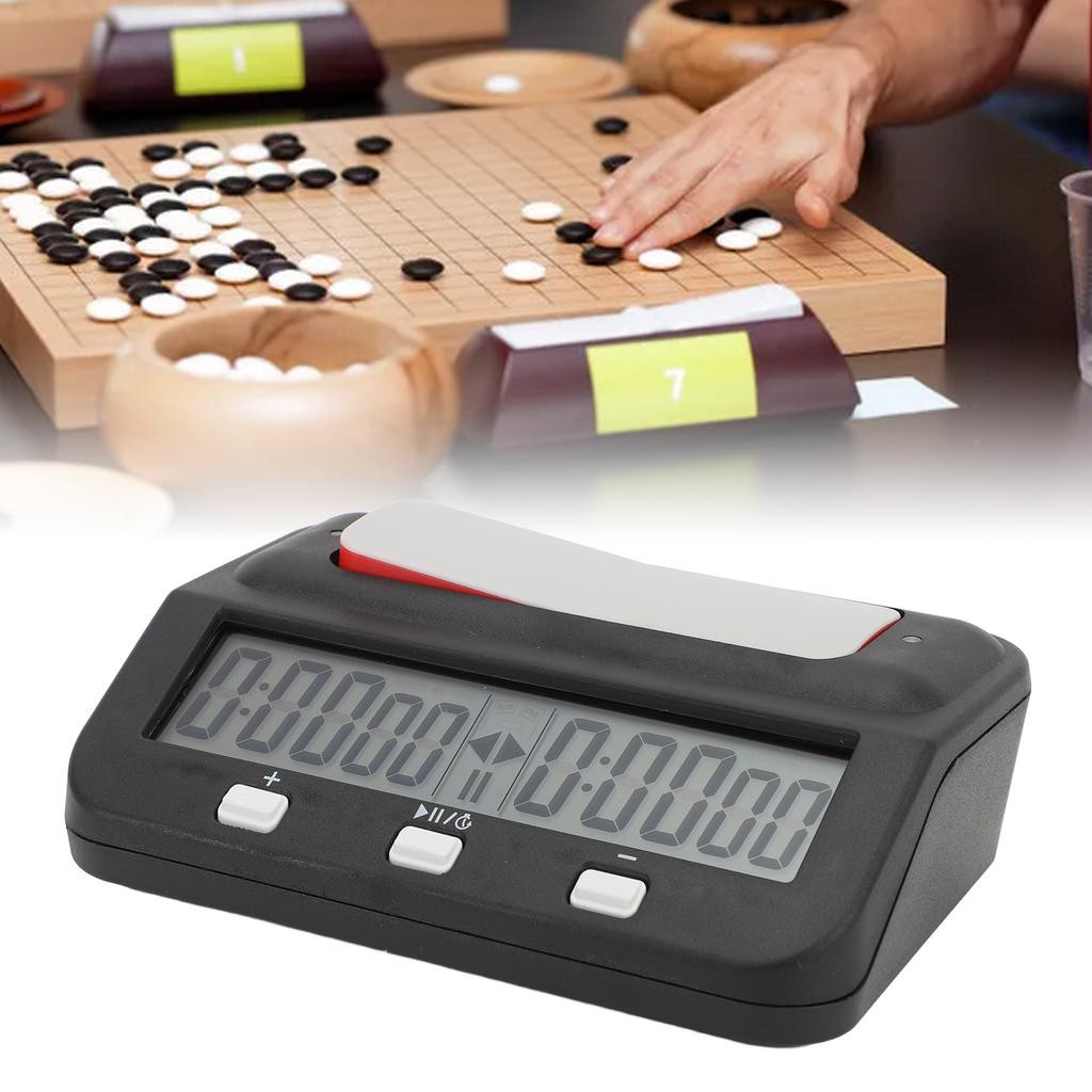 Chess Clock Portable Chess Timer Professional Digital Timing Chess Timer for Chess Match Go Chess Game