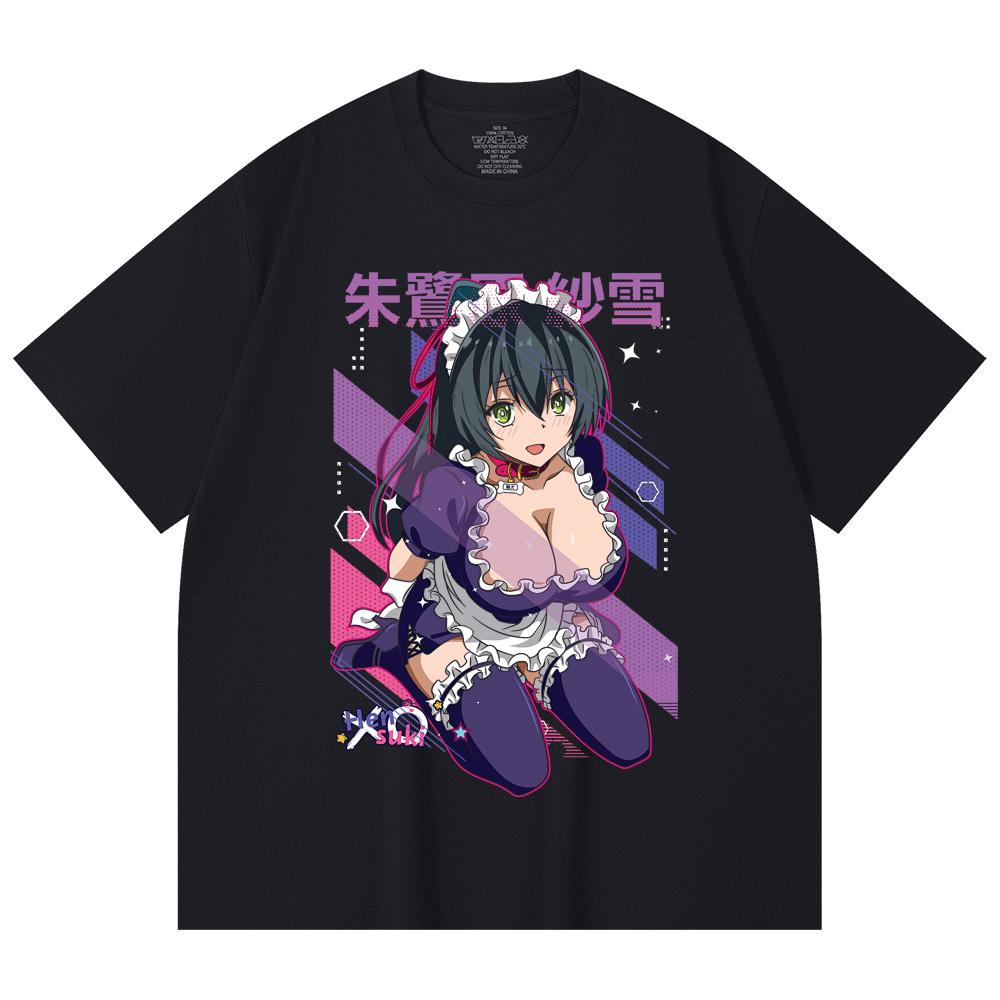 T-shirt Unisex Pesante 100% Cotone 230 g/m² Stampa Sayuki Hensuki V1