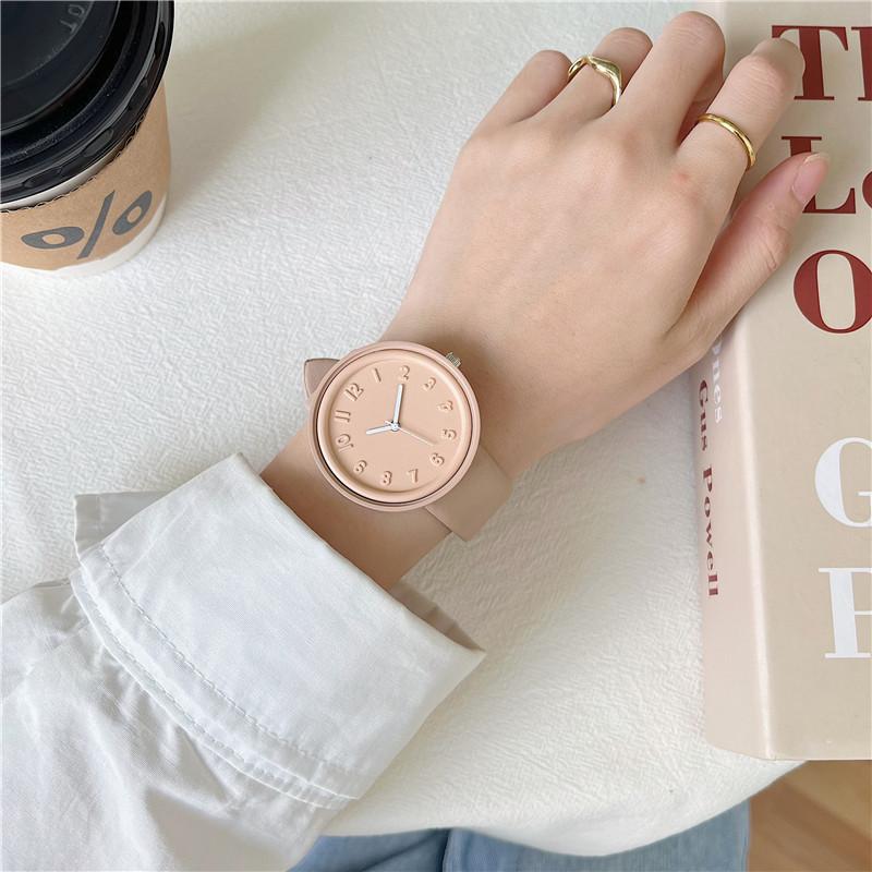 

Minimalist Style Girl Fashion Square Simple Watch Temperament High Value Junior High School Students Quartz Women S Watch