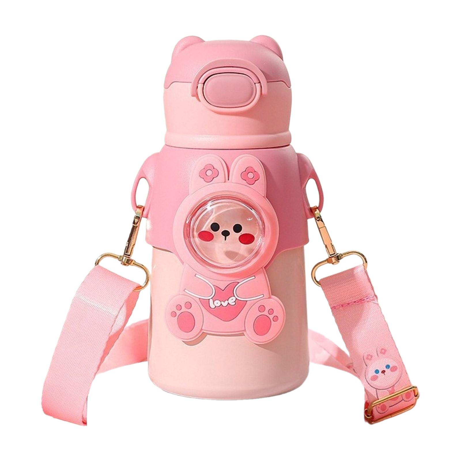 

Large Capacity Thermal Carafe Water Bottle Travel Bottle Portable Water Cup Stainless Steel Material for Outdoor Indoor розовый