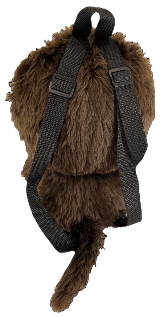 Unique Monchhichi Plush W22 D20 H32 Backpack, Monchhichi-kun, Size Approx. MC-0007BY