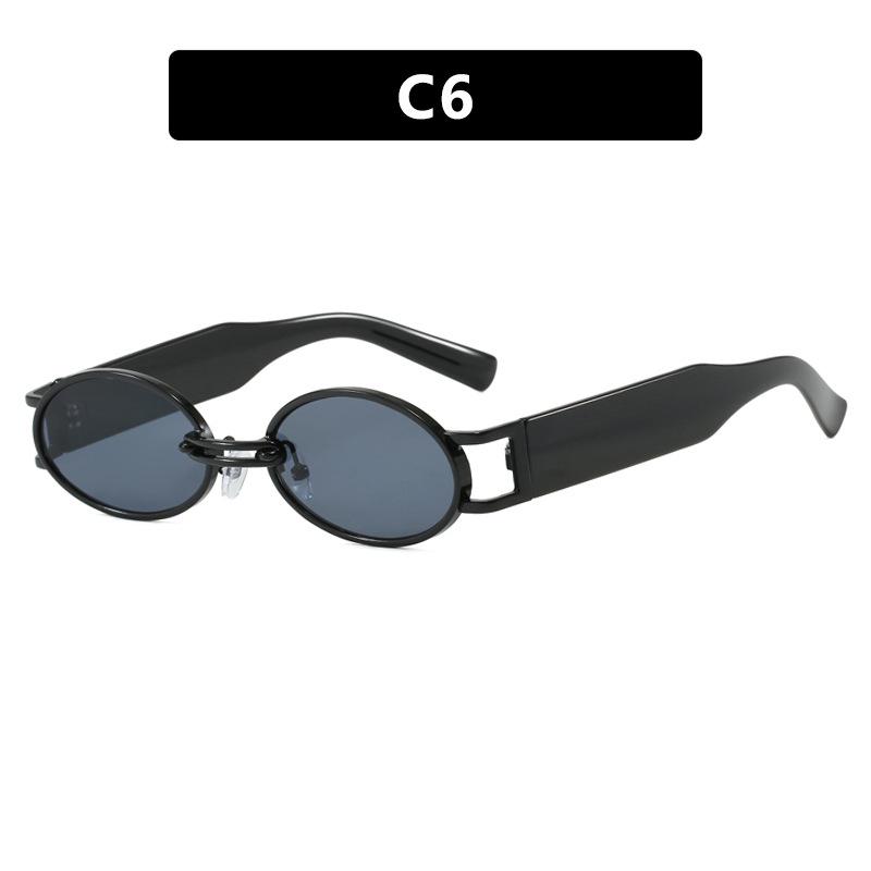 Protective Glasses Rimless Polygon Gradient Sunglasses Women Metal Frame Vintage Stylish Oversized Design Sun Glasses Uv400