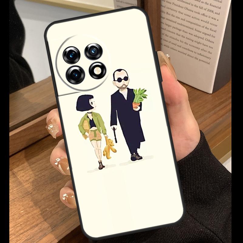 Retro Leon The Professional Case For OnePlus 15 R 13T 13R 12R 10T 8T 13 12 11 9 10 Pro Nord 5 CE 4 2 3 Lite N20 N30 Cover