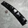Labio Separador Lip para Parachoques Trasero de 7 Aletas para BMW X5 E70 LCI 2007-2013 M Sport Difusor Spoiler Cubierta Inferior Moldura Kits de Carrocería Valence Tuning