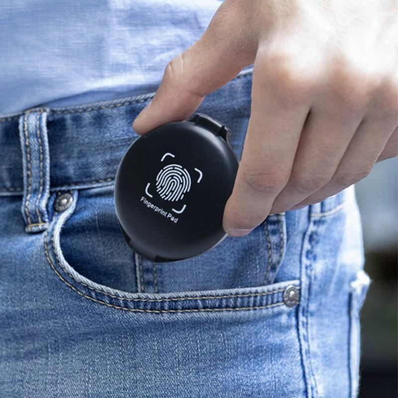 1 Stück Fingerabdruck-Stempelkissen, Daumenabdruck-Stempelkissen für Notar-Fingerabdruck-ID-Sicherheitsausweise, Zubehör für Fingerabdruck-Kit