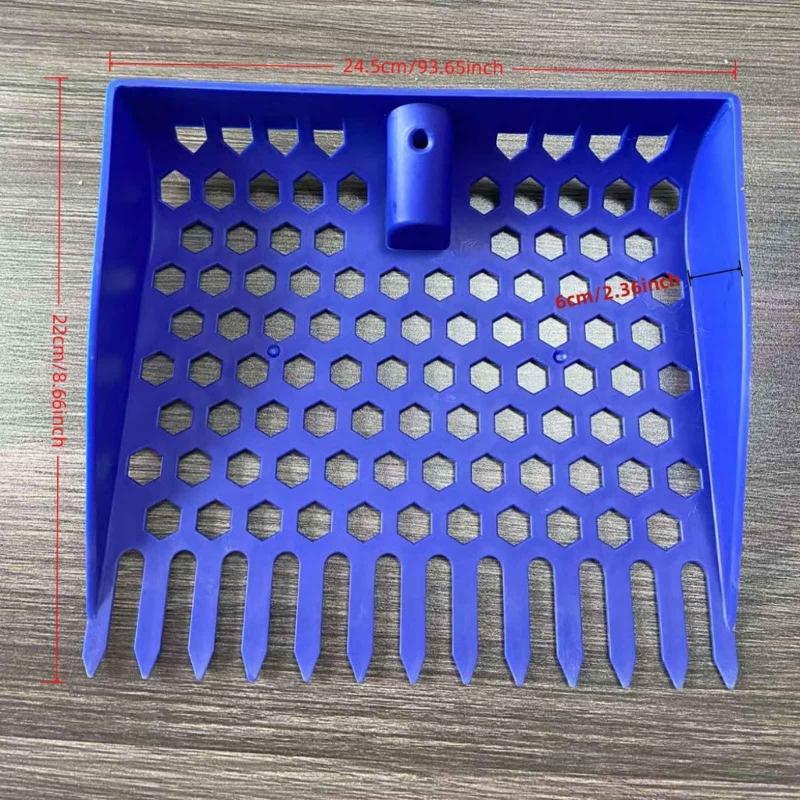  Adjustable Rust Resistant Chicken Enclosure Tool Animal Waste Removal Tool