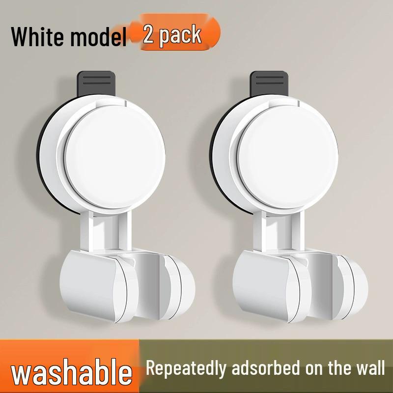 Tali Home Suction Cup Shower Head Bracket - Nail-Free, Glue-Free Holder