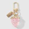 Stylish Strawberry Key Holder Resin Crafted Jewelry Items Portable Designs Ideal for Everyday Carry