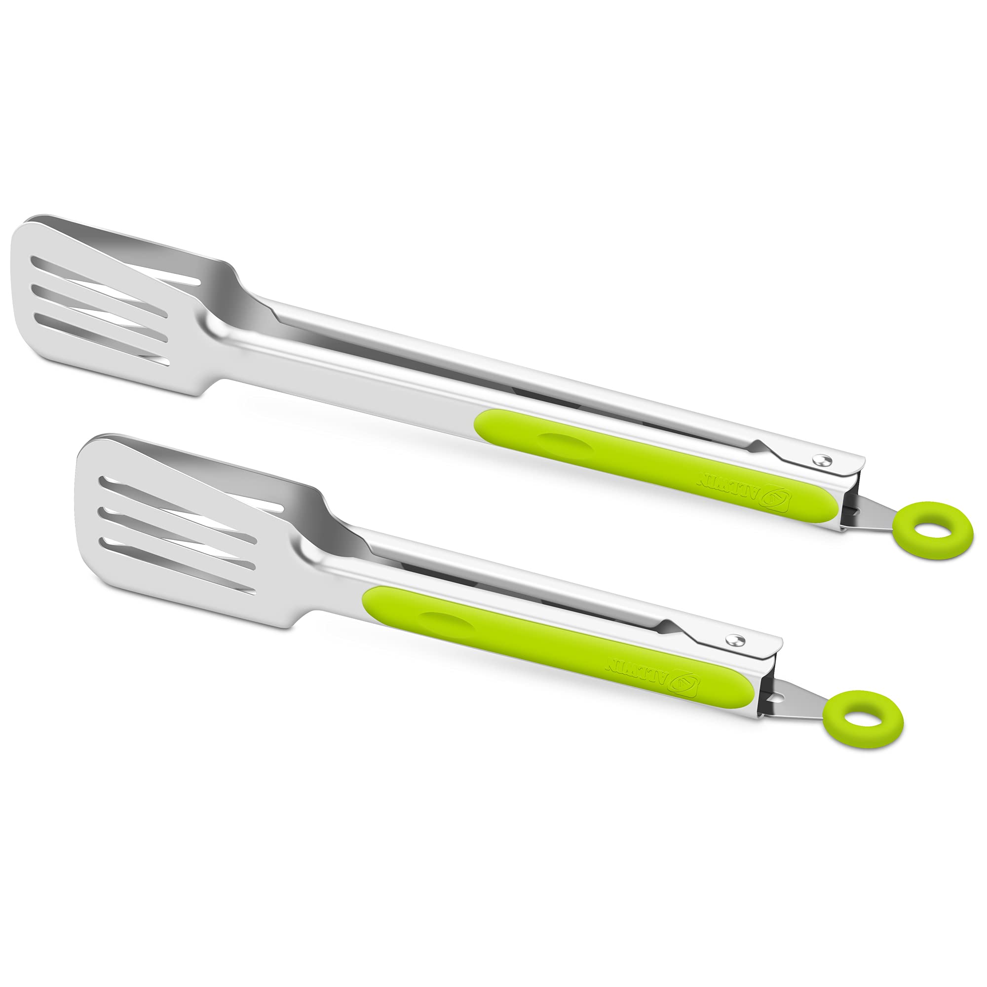 

Food Clamps Stainless Steel Mini Kitchen Clamps Silicone Anti-Slip Cooking Clamps Grill Kitchen Tools