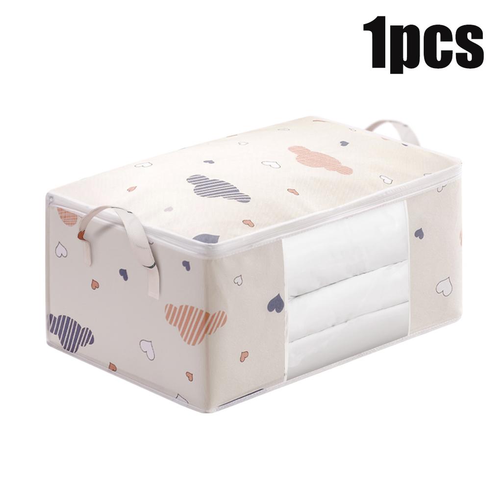 Multi-Purpose Storage Bag Reinforced Handles for Packing Clothes Blankets and Bedding During Moving Home Compact Space Saver