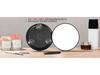 Handheld 6-inch Makeup Mirror with 10x, 20x, 30x Magnification and 360° Rotating Bracket