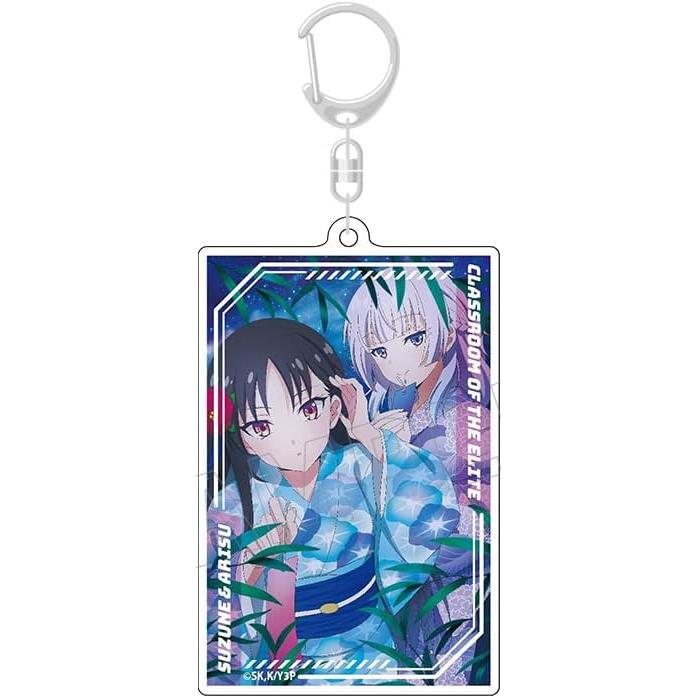 Classroom of the Elite TV Anime Suzune Horikita & Arisu Sakayanagi Square Acrylic Keychain D