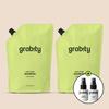 Grabity Šampon pro lifting vlasů Extra silný Náhradní náplň+sada náhradních náplní