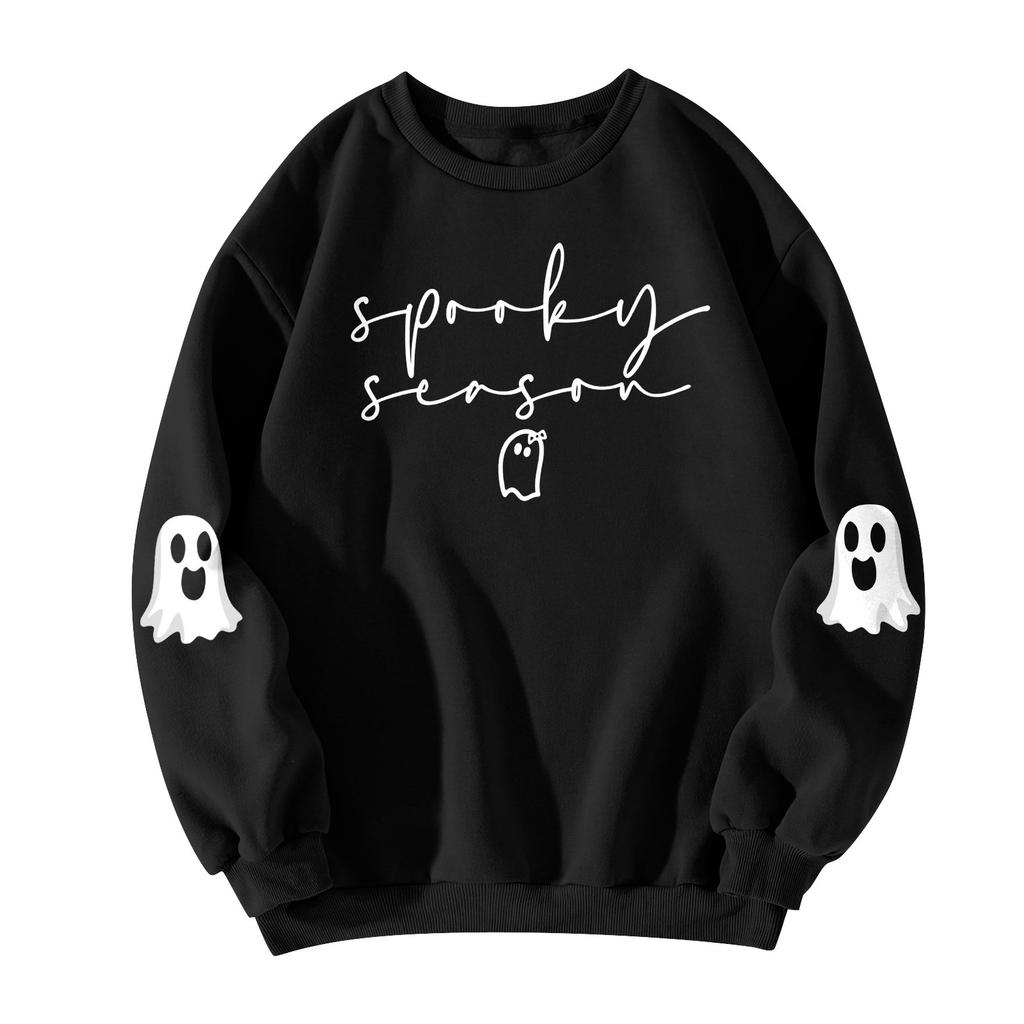 Genser for kvinner Langermet Casual Komfort Løs Lett Genser for kvinner