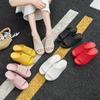Cool Slippers for Women In Summer, Sloping Heels, Thick Soles, Fashionable Outdoor Beach Shoes, Mesh Hollowed Out Women's Slippers