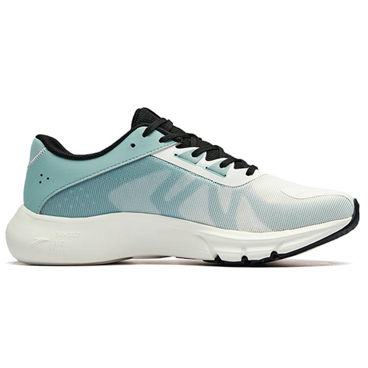 Anta Running Collection Lightweight Low Top Running Shoes Men's White Blue Black 112235557-4