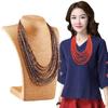 Bohemian Ethnic Hand-Woven Seed Bead Necklace Set