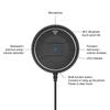Car Bluetooth Hands Free Bluetooth 4.0 Car Receiver Adapter with NFC Function + 3.5mm Audio Cable AUX Bluetooth Receiver Car Kit
