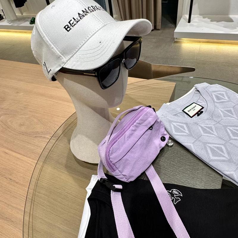 Macaron Small Square Bag Waterproof Lightweight Chest Bag Casual All-match Small Bag Single Shoulder Crossbody Phone Bag Portable