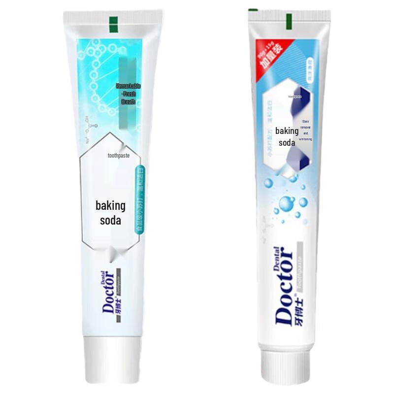 Dr. Dental Baking Soda Toothpaste Duo Pack