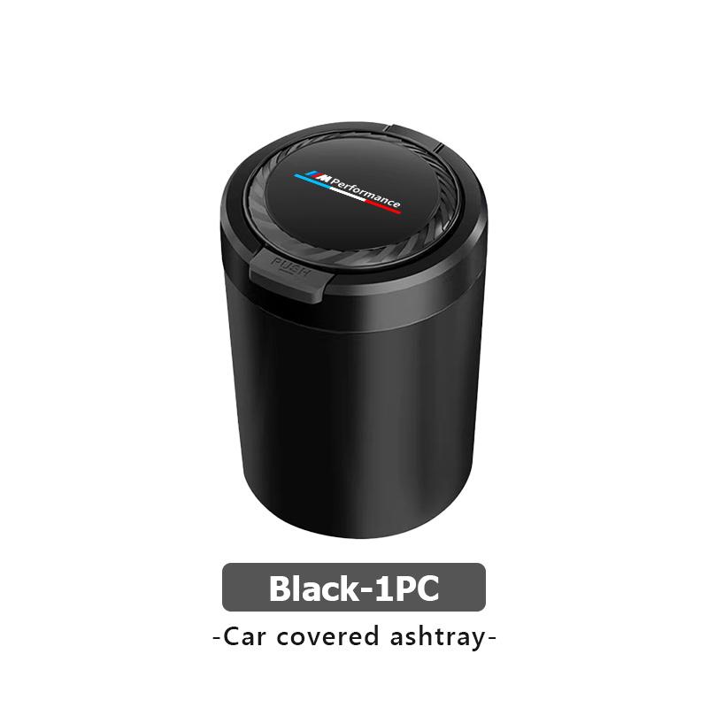 

Car Logo Ashtray Garbage Bin Storage Accessories For BMW 1 3 5 7 Series M Performance M M3 M5 X1 X2 X3 X4 X5