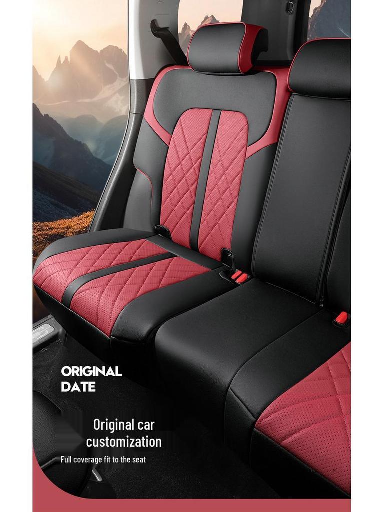New Model Full Leather Car Seat Cushion for Tank 300 - Universal Fit for Five-Seater, All Seasons