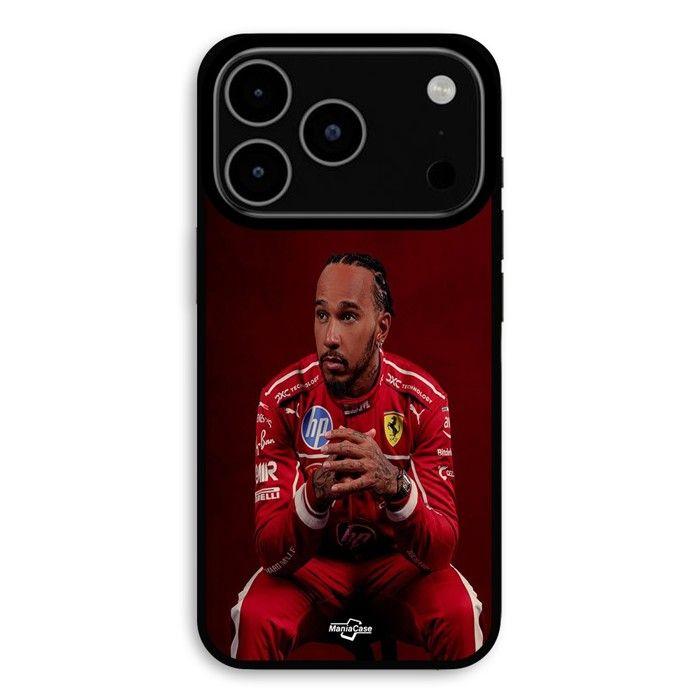 Coque Pour iPhone 18 Pro Hamilton Scuderia Ferrari official wallpaper Maniacase