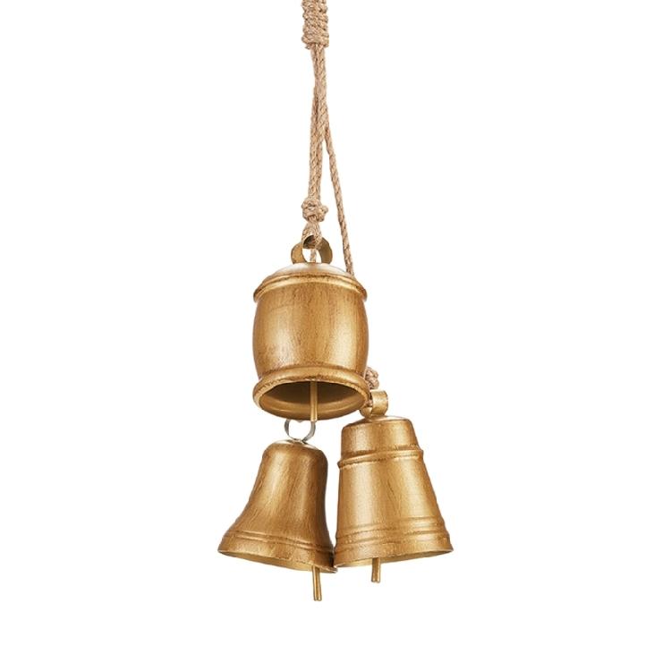 Festival Holiday Bell Metal Construction For Indoor Outdoor Decoration Christmas Accessory Party Essential