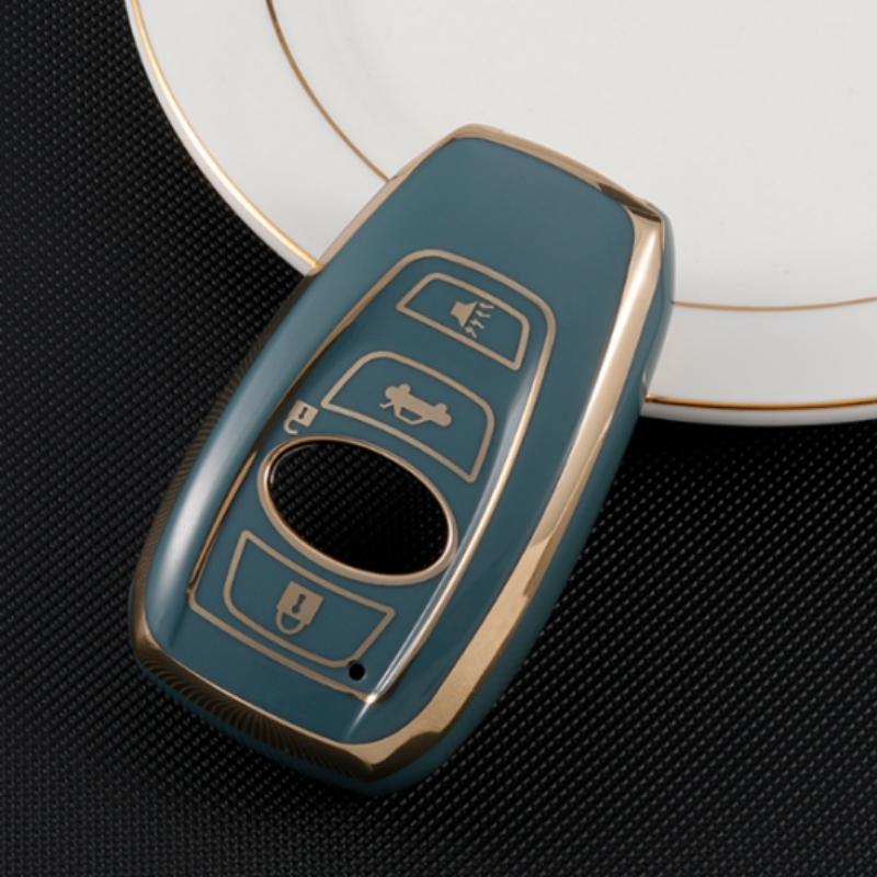 Helt nytt TPU bilnyckelfodral till Subaru BRZ XV SV Forester Legacy Outback Crosstrek Impreza WRX Fob Shell Tillbehör